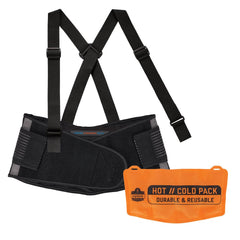 Back Supports; Type: Cold/Heat Therapy; Support Type: Back Support; Closure Type: Hook & Loop; Belt Material: Spandex; Size: Small; Material: Spandex; Fits Minimum Waist Size (Inch): 25; Belt Width (Inch): 8.5