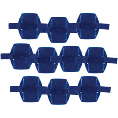 Badge Holders; Material: Vinyl; Horizontal/Vertical Holder: Vertical; Overall Length: 4.25; Color: Blue