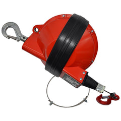 Tool Balancers; Reel Type: Enclosed; Hanger Type: Safety Swivel Hook; Minimum Load Capacity: 44.00; Maximum Load Capacity: 55.00; Cable Length: 6.500; Lockable: Yes; Locking Mechanism: Locking Screw; Tension Adjustment: Yes