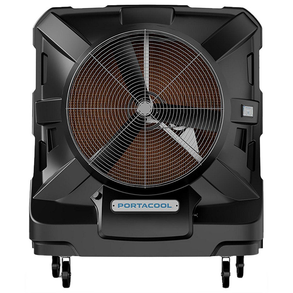 Evaporative Cooler: 23,500 CFM, 65 gal, 1 hp