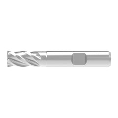 Square End Mill: 4 Flute, Solid Carbide