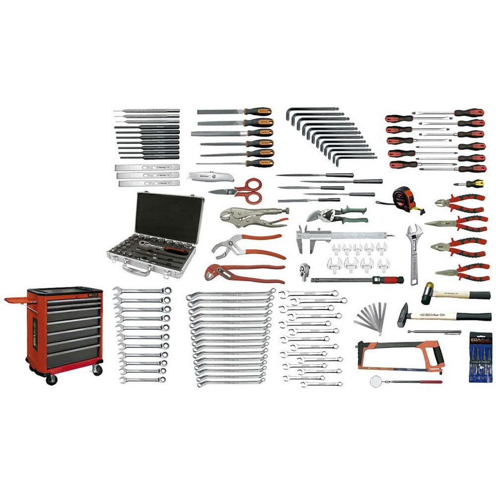 Combination Hand Tool Set: 158 Pc, Aviation Set