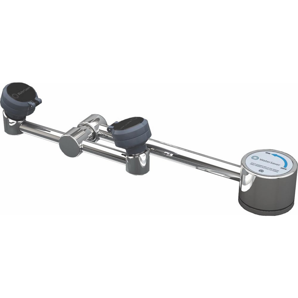 Plumbed Eye & Face Wash Stations; Station Type: Eye Wash Station; Mount Type: Deck; Activation Method: On Contact; Bowl Material: None; Maximum Flow Rate: 3.2; Maximum Flow Pressure: 100 psi; Inlet Size: 1/2; Bowl Style: No Bowl