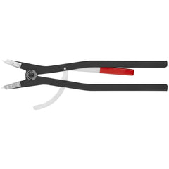 Retaining Ring Pliers; Type: Large External Snap Ring Pliers; Tip Angle: 0; Ring Diameter Range (Inch): 4-51/64 to 12; Overall Length (Decimal Inch): 22.0000