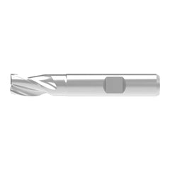 Square End Mill: 3 Flute, Solid Carbide