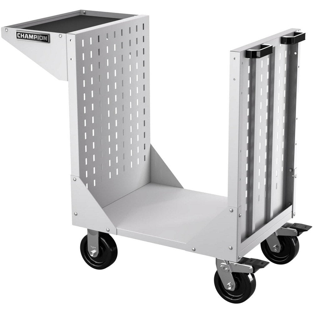 CNC Storage Carts; Style: HSK:Caputo, CAT; Taper Size: CAT30; Tool Type: HSK, CAPTO, CAT; Caster Type: Swivel, Fixed; Color: Light Gray; Tool Capacity: 3600; Material: Steel; Load Capacity (Lb.