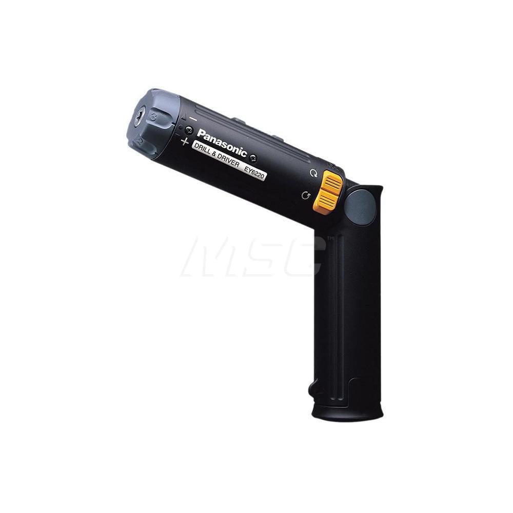 Cordless Screwdriver: 2.4V, 1/4" Bit Holder, 17.5 in/lb, 2 Speed