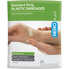 Bandages & Dressings; Dressing Type: Self-Adhesive Bandage; Bandage Material: Plastic; Material: Plastic; Form: Strip; Waterproof/Water Resistant: Water Resistant