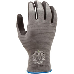 Cut-Resistant Gloves: SHOWA AC800, Size Large, ANSI Cut A4, ANSI Puncture 0, Micropore Nitrile, Engineered Yarn & Microfiber