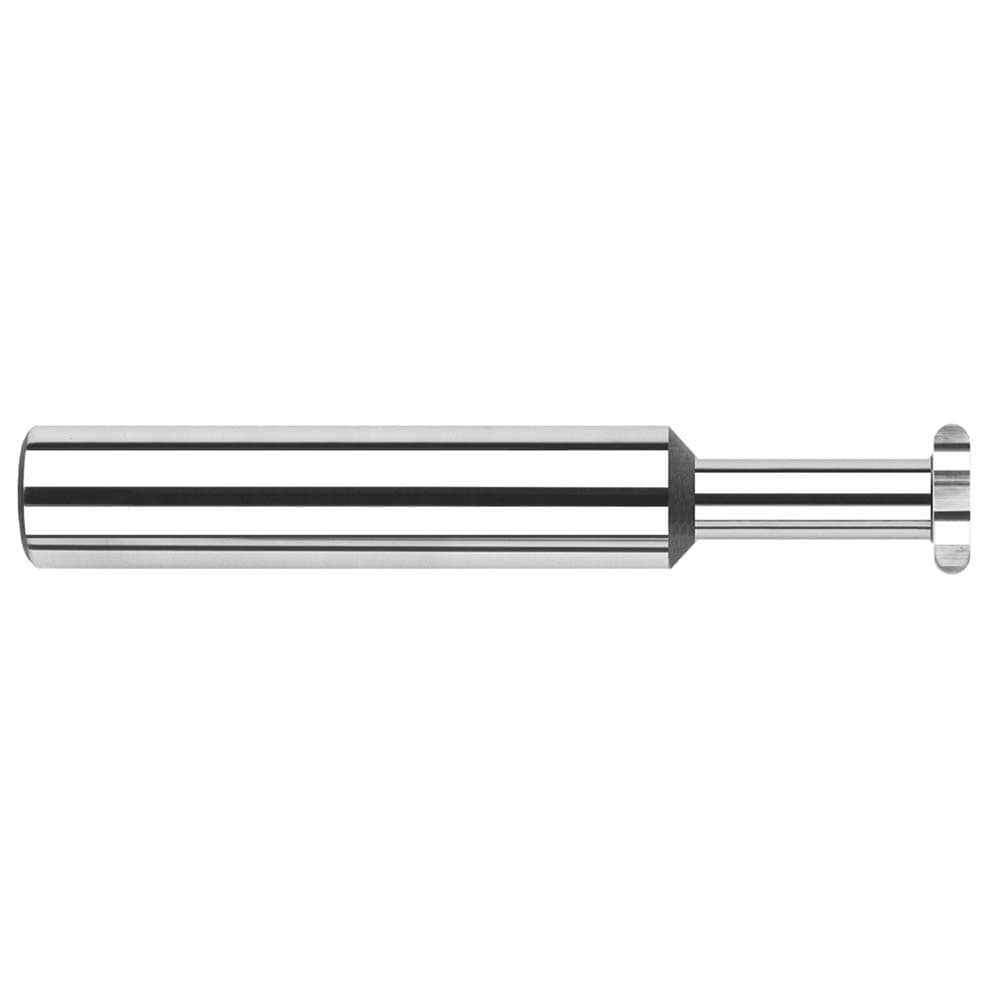 Woodruff Keyseat Cutter: 3/8" Cut Dia, 1/64" Cut Width, 3/8" Shank Dia, Straight Tooth