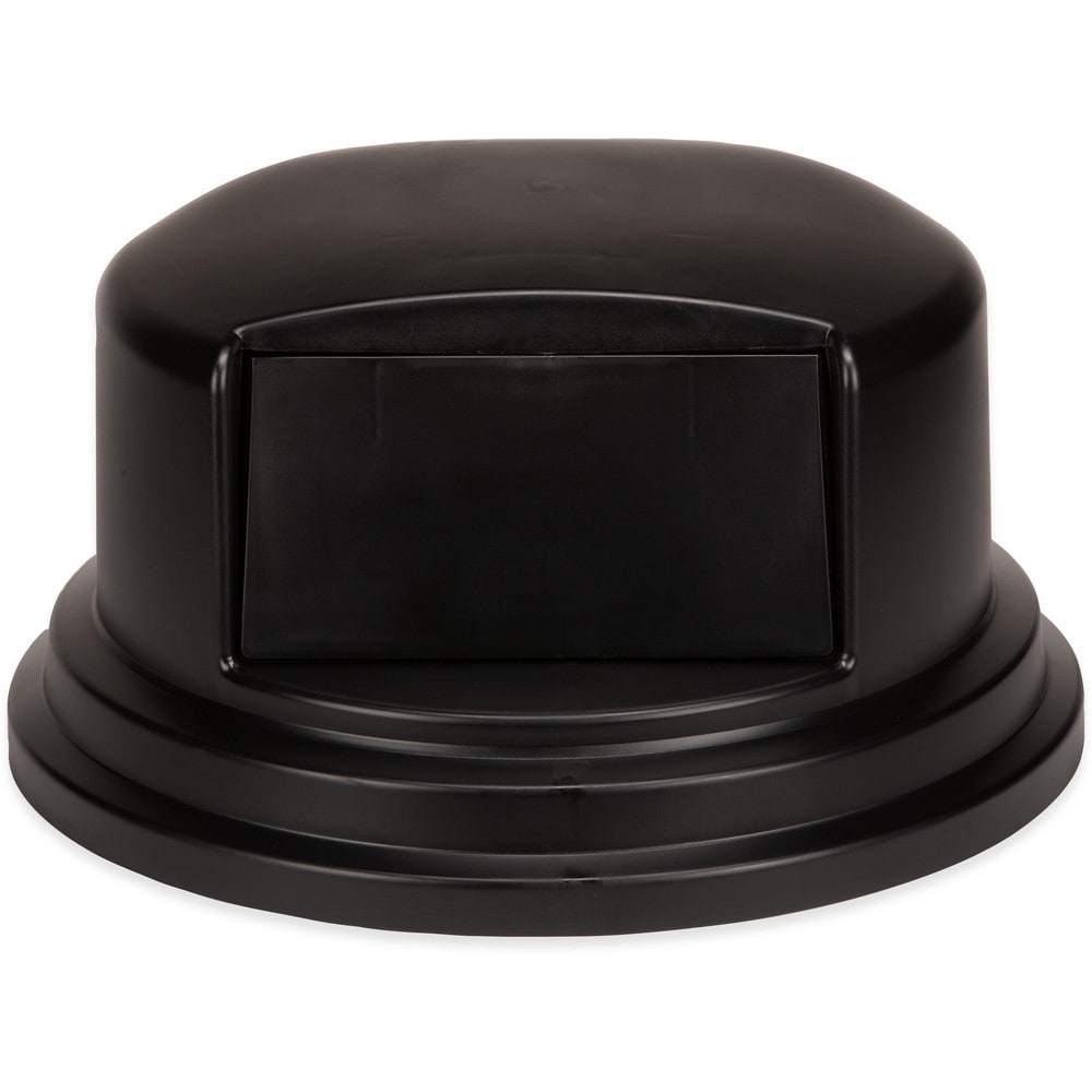 Trash Can & Recycling Container Lids; Lid Type: Dome; Lid Shape: Round; Container Shape: Round; Compatible Container Capacity: 44 and 55 Gallon; Color: Black; Material: HDPE; For Use With: Bronco 44 and 55 Gallon Trash Container