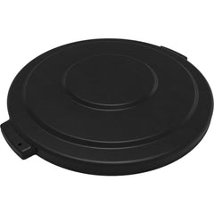 Trash Can & Recycling Container Lids; Lid Type: Flat; Lid Shape: Round; Container Shape: Round; Compatible Container Capacity: 20 Gallon; Color: Black; Material: HDPE; For Use With: Bronco 20 Gallon Trash Contain