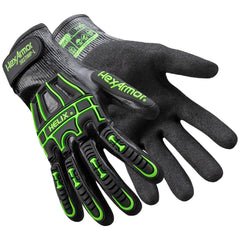 Cut, Puncture & Abrasion-Resistant Gloves: Helix Helix 3027IMP, Size Small, ANSI Cut A7, ANSI Puncture 3, Nitrile, HPPE Blend