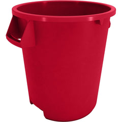 Trash Cans & Recycling Containers; Product Type: Trash Can; Type: Waste Bin Trash Container; Container Capacity: 10.00; Container Shape: Round; Lid Type: No Lid; Container Material: Polyethylene; Color: Red; Material: Polyethylene