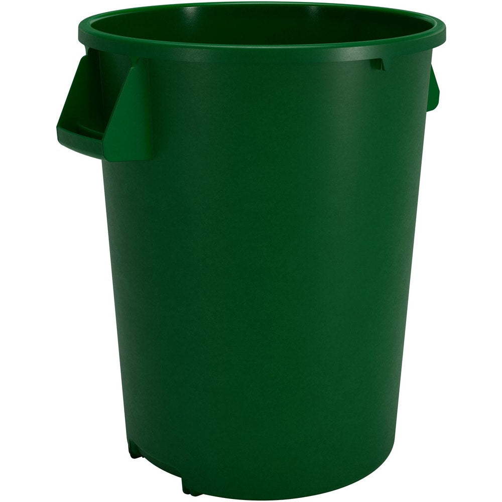 Trash Cans & Recycling Containers; Product Type: Trash Can; Type: Waste Bin Trash Container; Container Capacity: 55.00; Container Shape: Round; Lid Type: No Lid; Container Material: Polyethylene; Color: Green; Material: Polyethylene