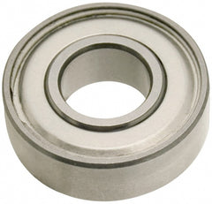 Miniature Ball Bearing: 4 mm Bore Dia, 12 mm OD, 4 mm OAW