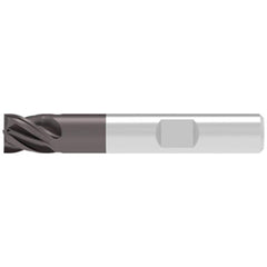 Square End Mill: 4 Flute, Solid Carbide