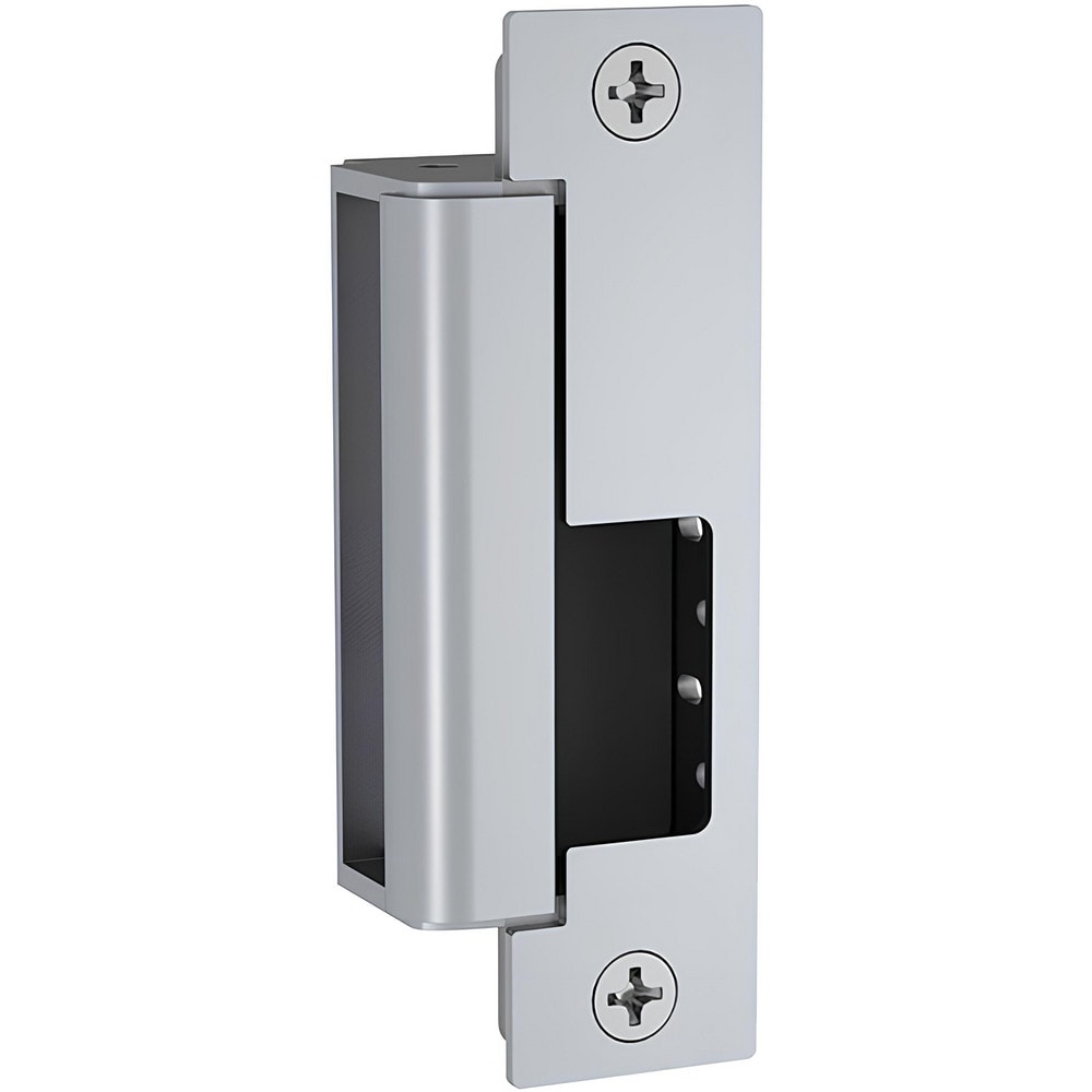 Electric Strikes; Product Type: Electric Door Strike; Type: Fail Safe/Fail Secure; Length (Inch): 4.88; Power Type: Electric; Width (Inch): 1; Strike Material: Stainless Steel; Door Frame Material: Hollow Metal & Wood; Finish/Coating: Stainless Steel; Vol