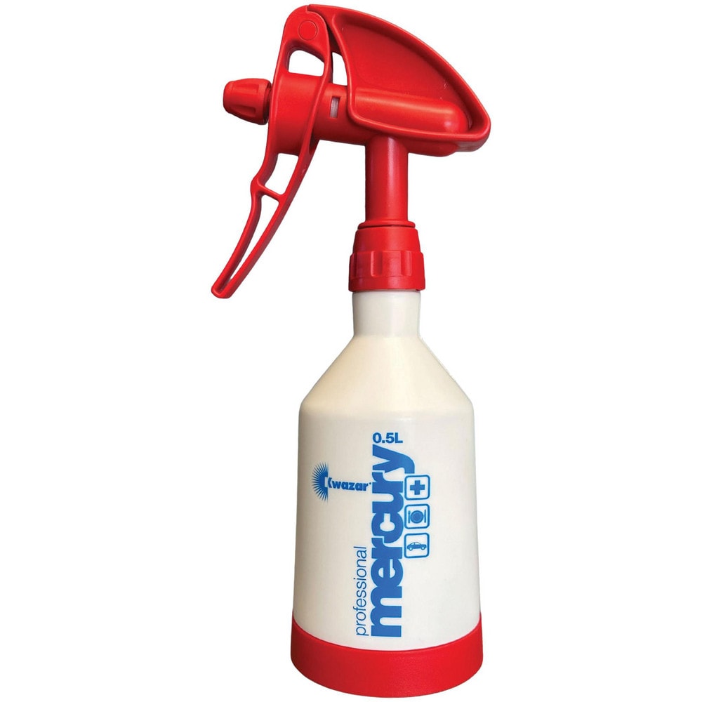 Spray Bottles & Triggers; Product Type: Spray Bottle with Trigger; Dispensing Type: Mist; Container Capacity: .5 L; Bottle Material: Plastic; Nozzle Material: Plastic