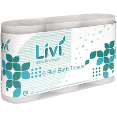 Toilet Tissue; Form: Standard Roll; Type: Regular Roll Bath Tissues; Recycled Fiber: No; Ply: 2; Dispenser Compatibility: Universal; Length per Roll (Feet): 159; Sheet Length: 4.5; Sheet Width: 4