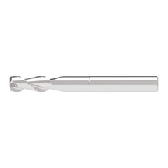 Square End Mill: 2 Flute, Solid Carbide