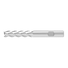 Square End Mill: 14.00 mm Dia, 53.00 mm LOC, 3 Flute, Solid Carbide