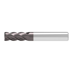 Square End Mill: 14.00 mm Dia, 30.00 mm LOC, 4 Flute, Solid Carbide