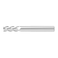 Square End Mill: 18.00 mm Dia, 47.00 mm LOC, 3 Flute, Solid Carbide