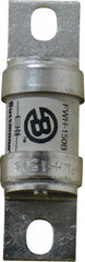 Cartridge Fast-Acting Fuse: 150 A, 3-5/8" OAL