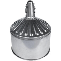 Oil Funnels & Can Oiler Accessories; Oil Funnel Type: Funnel; Material: Steel; Color: Silver; Finish: Galvanized; Minimum Capacity: 0; Spout Length: 4 in