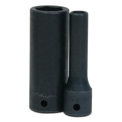 Impact Socket: 1/2" Drive, 21 mm Socket, Hex Drive