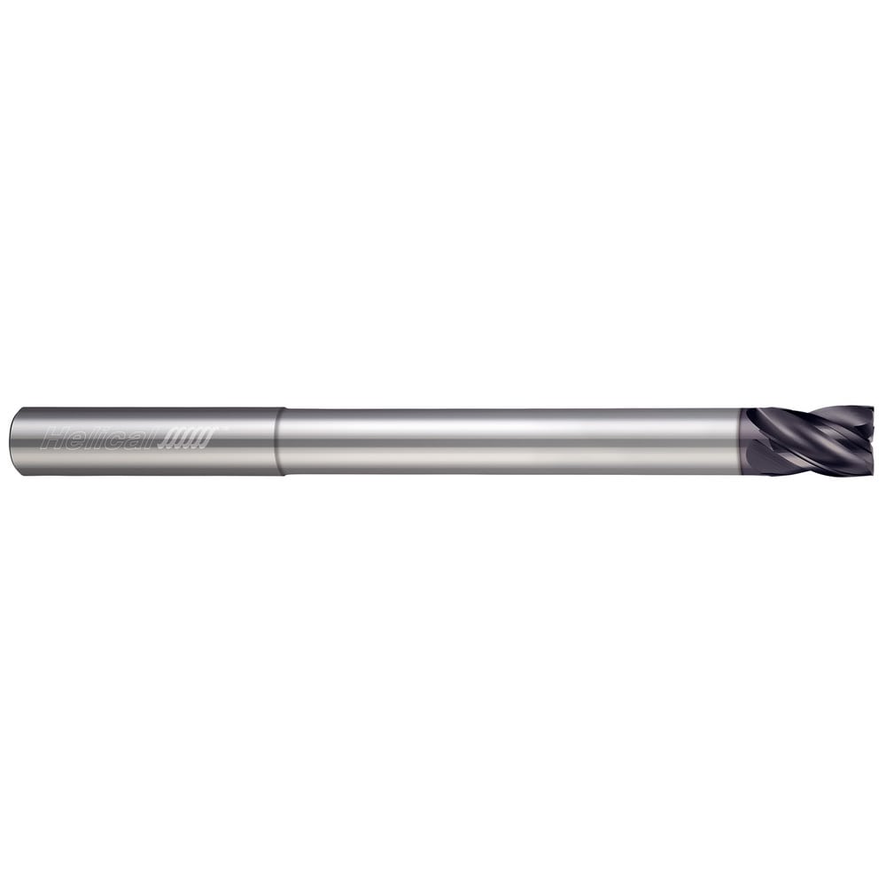 Square End Mill: 4 Flute, Solid Carbide