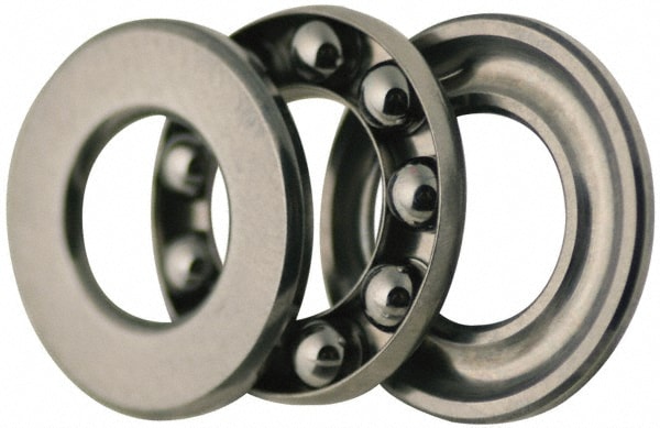 Thrust Bearing: 4" ID, 9.8" OD, Ball, 149 lb, 12,000 psi Max PV