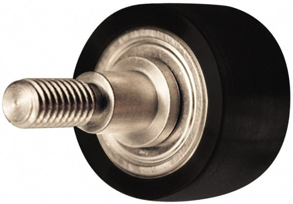 Plain Cam Follower: 0.75" Roller Dia, 0.5" Roller Width, 0.625" Stud Dia