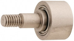 Plain Cam Follower: 0.187" Roller Dia, 0.2" Roller Width, 0.25" Stud Dia