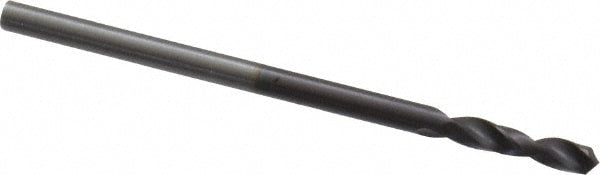 Screw Machine Length Drill Bit: 0.0709" Dia, 118 deg Point, Solid Carbide