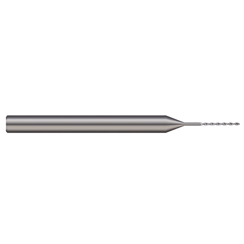 Micro Drill Bit: 0.0260" Dia, 130 deg, Solid Carbide