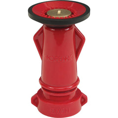 Hose Nozzles; Nozzle Type: Industrial Fog, Washdown; Material: Polycarbonate; Hose Diameter: 1.5; Maximum Pressure: 100; Thread Standard: NPSH; Thread Size: 1-1/2; Color: Red