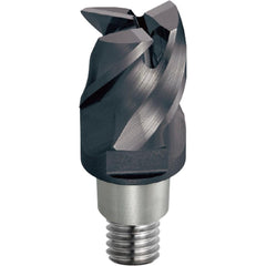 Square End Mill Heads; Mill Diameter (Decimal Inch): 0.3750; Connection Type: iMX10; Overall Length (Decimal Inch): 0.6300