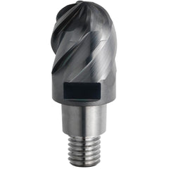 Ball End Mill Heads; Mill Diameter (mm): 10.00; Length of Cut (mm): 10.5000; Connection Type: iMX10