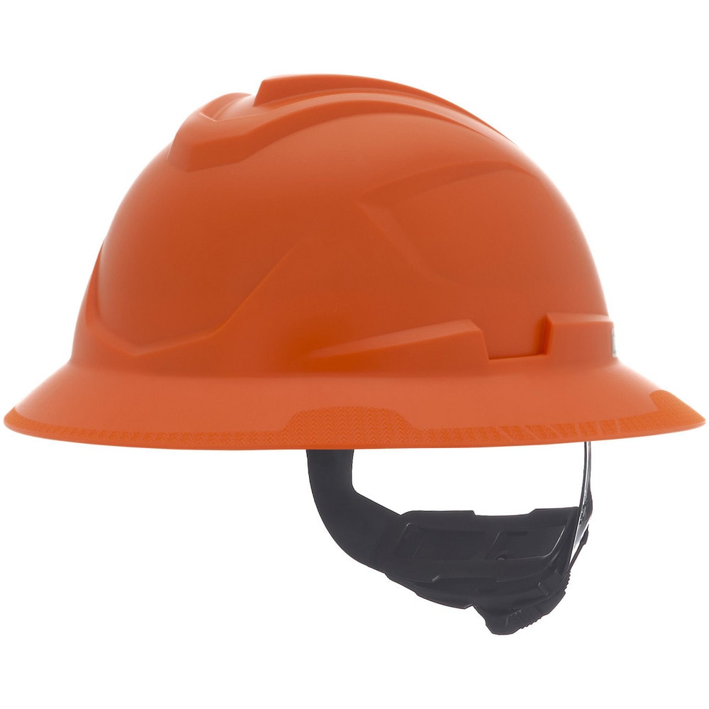 Hard Hat: Construction, Energy Company, Heat Protection, Manufacturing, Mining, Oil and Gas & Utilities, Full Brim, N/A, Class E, 4-Point Suspension