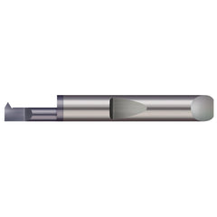 Single Point Threading Tools; Thread Type: Internal, External; Material: Solid Carbide; Profile Angle: 60; Threading Diameter (Decimal Inch): 0.2520; Cutting Depth (Decimal Inch): 0.7500; Maximum Threads Per Inch: 48