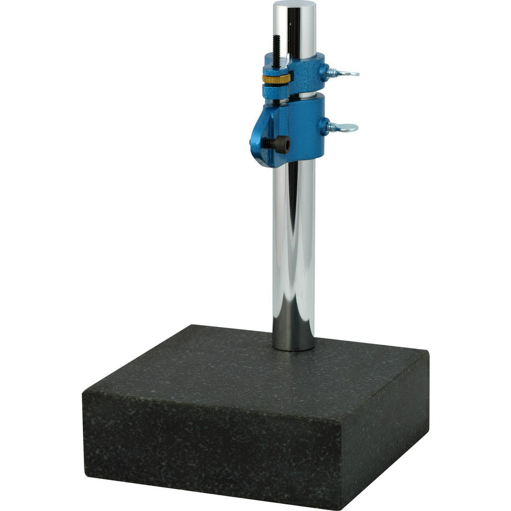 6.0000" Base Length, 6.0000" Base Width, 2.0000" Base Height, Steel & Granite, Fine Adjustment Includes Anvil