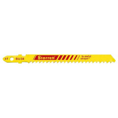 Jigsaw Blade: Bi-Metal, 8 TPI, 0.05" Blade Thickness, 5/16" Blade Width