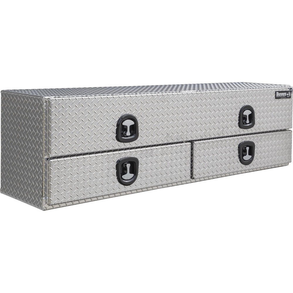 Truck Tool Storage Units; Type: Contractor Box; For Use With: Trucks; Storage Capacity (Cu. Ft.): 15.75; Color: Diamond Silver; Material: Aluminum