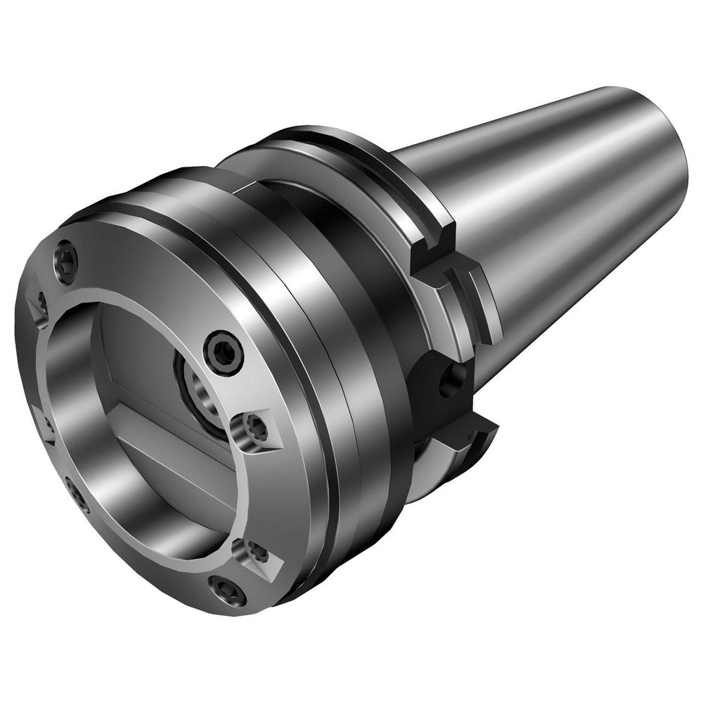 Drill Adapters; Shank Type: Taper; Taper Size: ISO50; Connection Size: ISO50; Inside Hole Diameter: 3.8583 in, 98 mm; Projection: 55 mm, 2.1654 in; Through Coolant: Yes