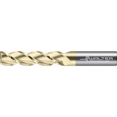 Corner Radius End Mill: 3/4" Dia, 3-1/4" LOC, 0.0300" Radius, 3 Flute, Solid Carbide