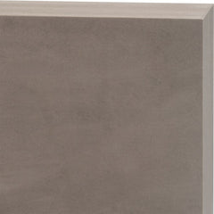 Plastic Sheet: Polyurethane, 75 mm Thick, 20" Wide, Gray