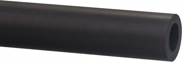 Plastic Round Tube: 0.375" ID, 5/8" OD, 8' OAL, Gray, Nylon 6/6 (MDS-Filled)