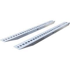 Truck Ramps; For Use With: Trailers; Length (Inch): 168; Width (Inch): 16; Load Capacity (Lb.): 12000.000; Material: Aluminum; Color: Silver; Finish Coating: None